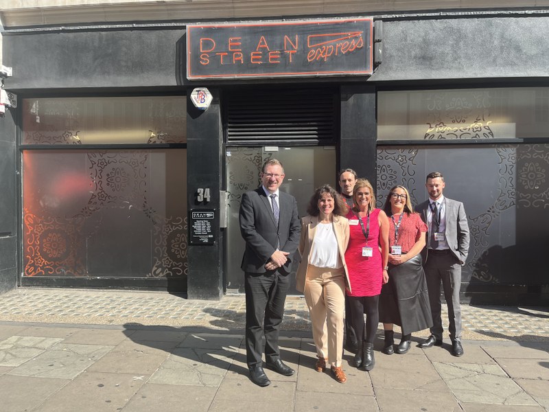 Minister for Public Health Visits Award-Winning Sexual Health Clinic, 56 Dean Street