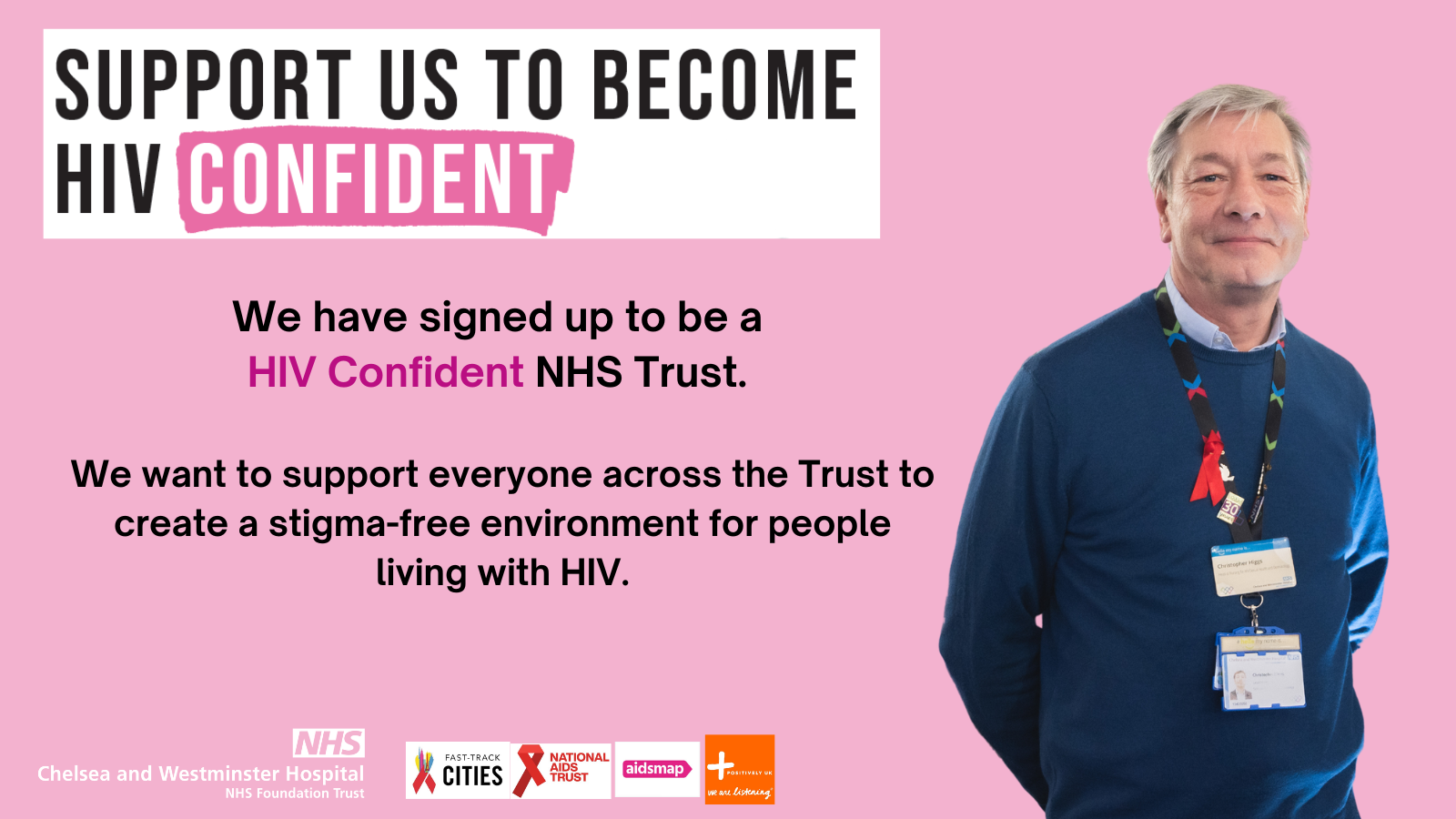 Our commitment to becoming an HIV Confident Trust